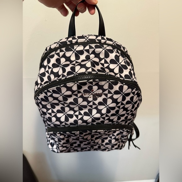 Kate Spade New York Karissa Large Nylon Clover Geometric Backpack main image 8